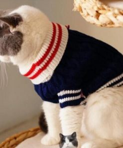 Knitwear Sweater Navy Cat Jumper Coats