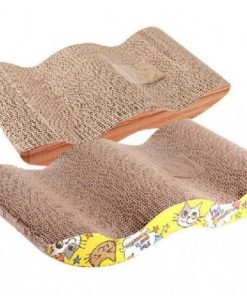 Alternative view of S-Shaped Scratcher With Catnip Pet Toy