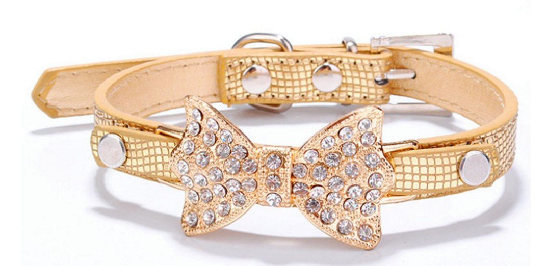 Pretty Bling Rhinestone Pet Collar - Image 4