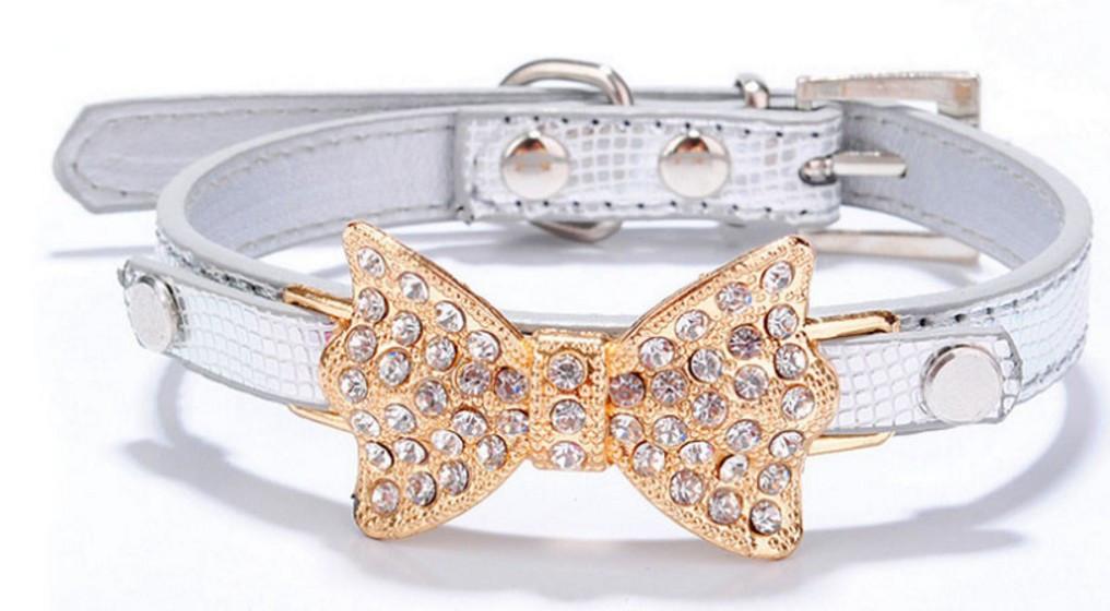 Pretty Bling Rhinestone Pet Collar - Image 5