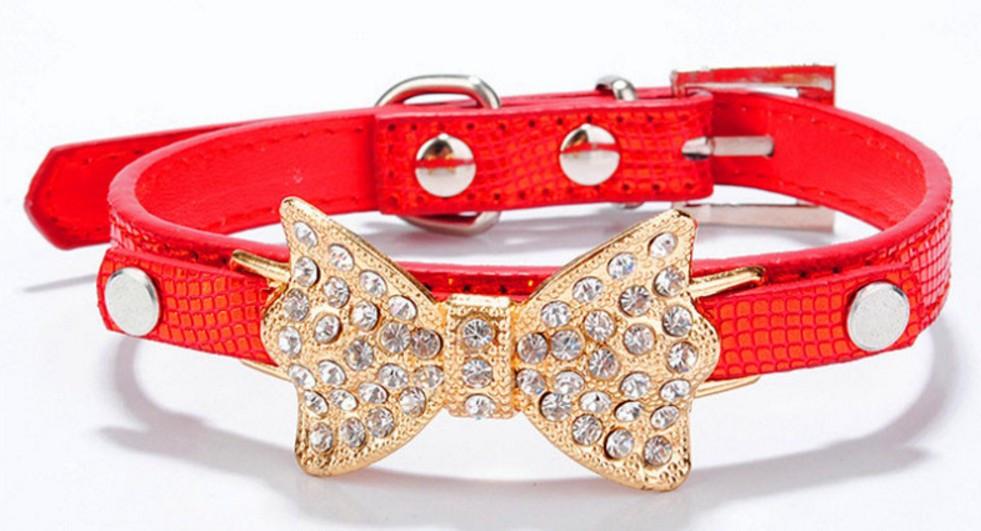 Pretty Bling Rhinestone Pet Collar - Image 7
